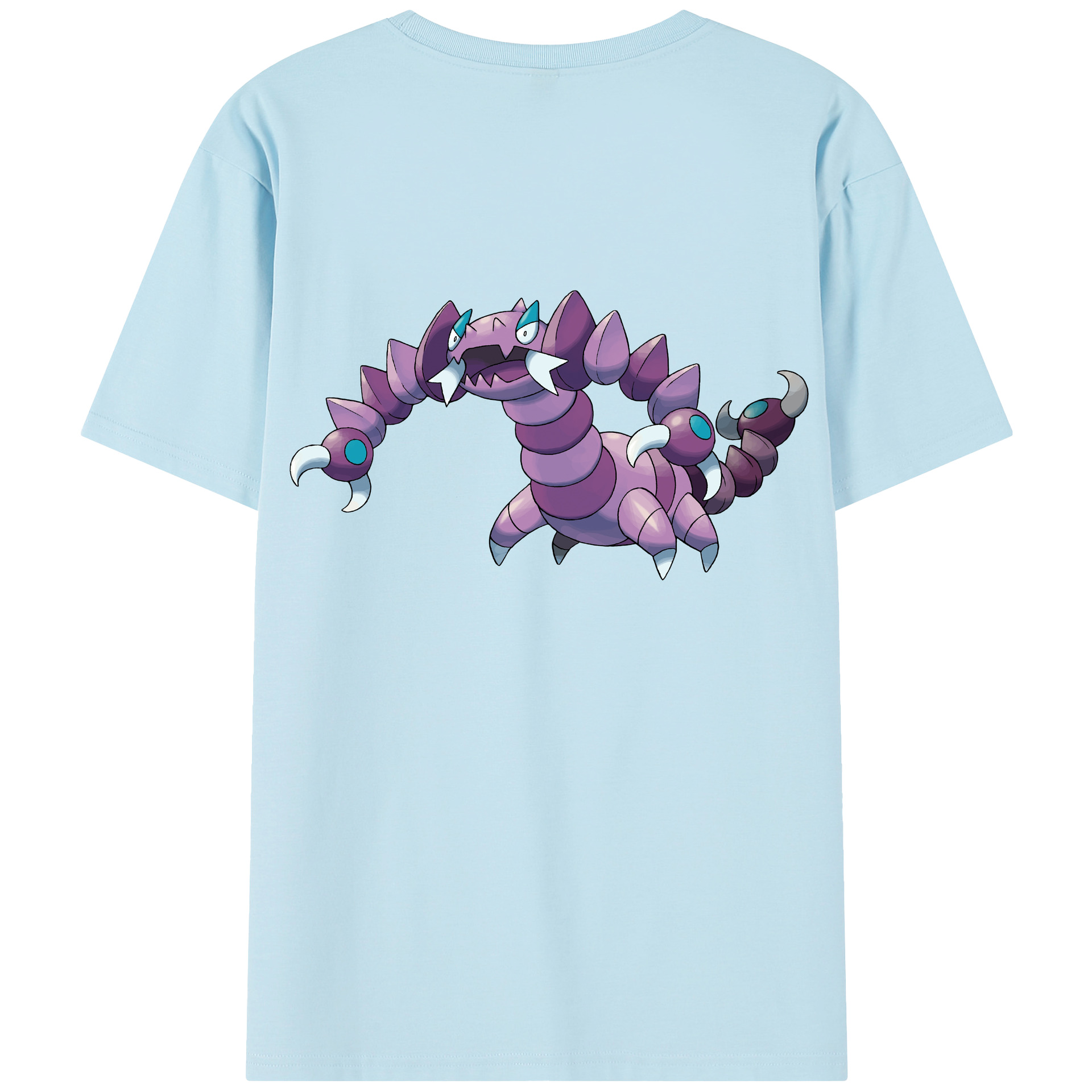 （画像用） ポケットモンスター Pokémon 綿100％半袖Tシャツ（背面プリント）